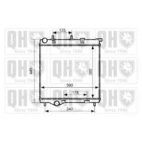 Compre Radiador, arrefecimento do motor da QUINTON HAZELL QER2489 a um preço baixo por 224,43 €