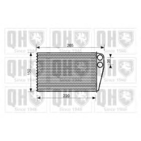 Wärmetauscher, Innenraumheizung QHR2178 von QUINTON HAZELL günstig für 178,60 € online kaufen