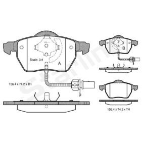 Bremsbeläge BD S301 von STARLINE günstig für 20,43 € online kaufen