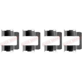Achetez des Kit d'accessoires, plaquette de frein à disque QUICK BRAKE 109-1102 à prix pour 7,55 €