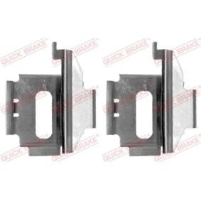 Compre Kit de acessórios, pastilhas de travão da QUICK BRAKE 109-1282 a um preço baixo por 5,14 €