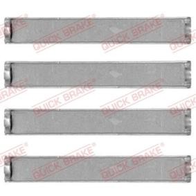 Compre Kit de acessórios, pastilhas de travão da QUICK BRAKE 109-1284 a um preço baixo por 4,28 €