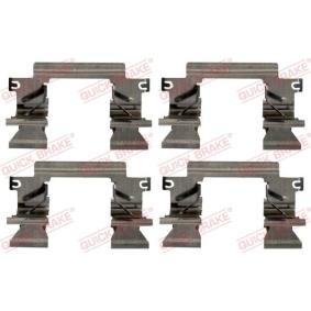 Achetez des Kit d'accessoires, plaquette de frein à disque de chez QUICK BRAKE en ligne pour Amarok II Pick-up (T1, NF) à prix modérés