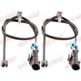 Warnkontakt, Bremsbelagverschleiß WS 0316 A CADILLAC von QUICK BRAKE
