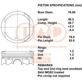 Kolben 100-13188 von IAP QUALITY PARTS günstig für 325,29 € online kaufen