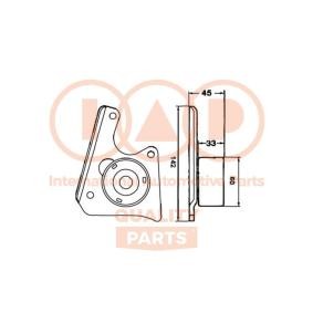 Comprar Polea tensora, correa dentada de IAP QUALITY PARTS 127-06022 a bajo precio de 92,65 €