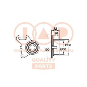 Spannrolle, Zahnriemen 127-07029 von IAP QUALITY PARTS günstig für 65,24 € online kaufen