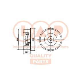 Spannrolle, Zahnriemen 127-07033 von IAP QUALITY PARTS günstig für 77,39 € online kaufen