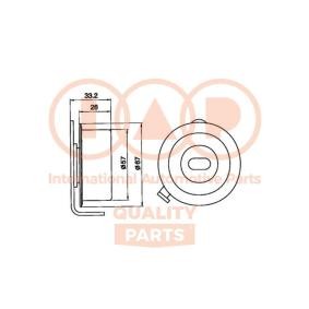 Spannrolle, Zahnriemen 127-07090 von IAP QUALITY PARTS günstig für 65,33 € online kaufen