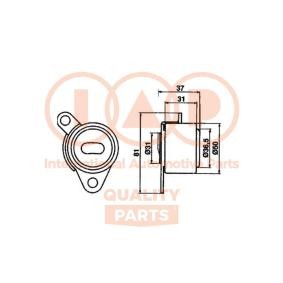Comprar Polea tensora, correa dentada de IAP QUALITY PARTS 127-12083 a bajo precio de 87,86 €