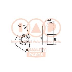Comprar Polea tensora, correa dentada de IAP QUALITY PARTS 127-16036 a bajo precio de 89,91 €
