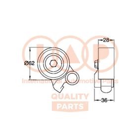 Spannrolle, Zahnriemen 127-17041 von IAP QUALITY PARTS günstig für 94,83 € online kaufen