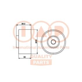 Spannrolle, Zahnriemen 127-17051 von IAP QUALITY PARTS günstig für 85,43 € online kaufen