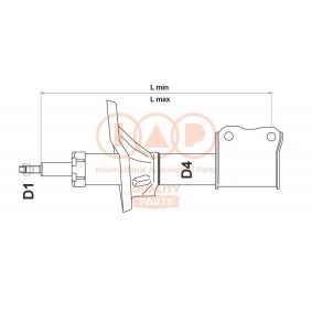 Comprar Juego de articulación, árbol de transmisión de IAP QUALITY PARTS 406-12010 a bajo precio de 129,83 €
