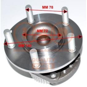 Achetez des Moyeu de roue IAP QUALITY PARTS 408-02014K à prix pour 138,03 €
