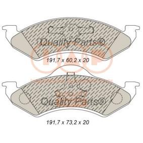 Achetez des Plaquette de frein de chez IAP QUALITY PARTS en ligne pour DURANGO à prix modérés