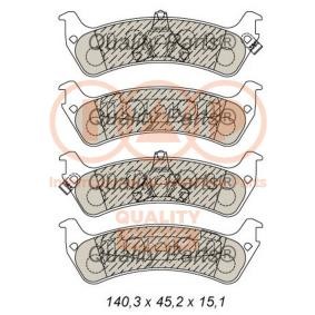 Bremsbeläge für FORD USA von IAP QUALITY PARTS
