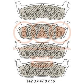 Bremsbeläge für FORD USA von IAP QUALITY PARTS