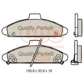 Bremsbeläge für HYUNDAI von IAP QUALITY PARTS
