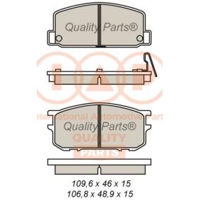 Bremsbeläge für SUBARU von IAP QUALITY PARTS