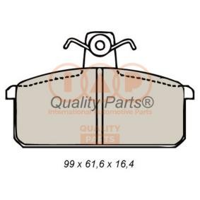Bremsbeläge des Herstellers IAP QUALITY PARTS - Originalware Artikelnummer: 704-16040