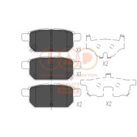 Bremsbeläge für SUZUKI von IAP QUALITY PARTS