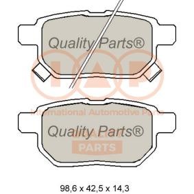 Bremsbeläge für GREAT WALL von IAP QUALITY PARTS