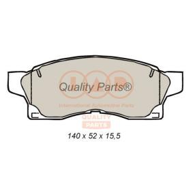 Bremsbeläge für TOYOTA von IAP QUALITY PARTS