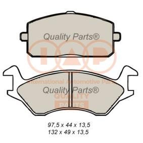 Bremsbeläge für TOYOTA von IAP QUALITY PARTS