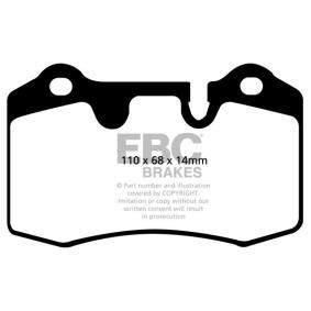 Achetez des Plaquettes de frein EBC Brakes DP41909R à prix pour 385,47 €