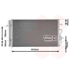 Compre Condensador de aire acondicionado de VAN WEZEL online para AMPERA-E (F17) a precios moderados