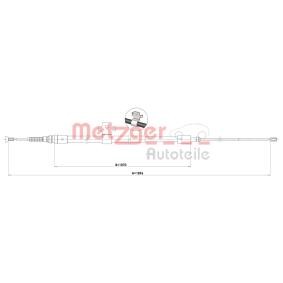 Compre Cabo de freio de mão de METZGER online para 308 II a preços moderados