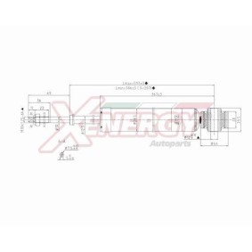 Acquista Ammortizzatore da AP XENERGY X063348 a buon mercato per soli 71,96 €