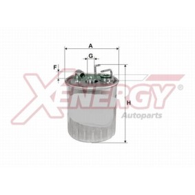 Kraftstofffilter für MERCEDES-BENZ von AP XENERGY