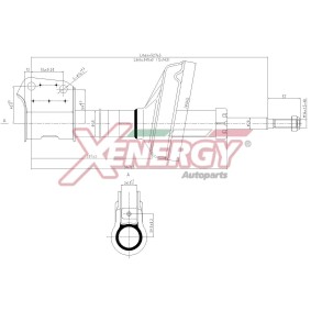 Acquista Ammortizzatore da AP XENERGY X848633 a buon mercato per soli 94,22 €