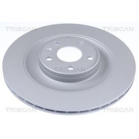 Achetez des Disque de frein TRISCAN 8120 27156C à prix pour 62,39 €