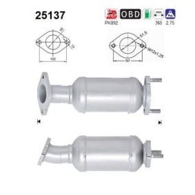 Katalysator 25137 von AS günstig für 536,53 € online kaufen