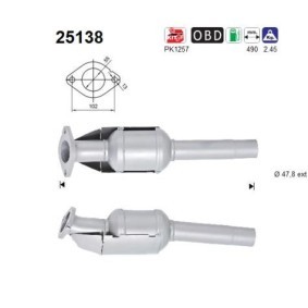 Katalysator 25138 von AS günstig für 533,47 € online kaufen
