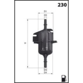 Achetez des Filtre à carburant MISFAT E109 à prix pour 73,02 €