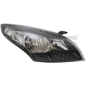 Compre Farol principal de TYC online para MEGANE III Grandtour (KZ0/1) a preços moderados