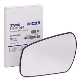 Spiegelglas, Außenspiegel 310-0106-1 von TYC günstig für 11,65 € online kaufen