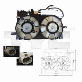 Kühlerlüfter 836-0017 von TYC günstig für 166,86 € online kaufen