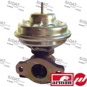 Compre Válvula EGR da SIDAT 83.791AS a um preço baixo por 78,56 €