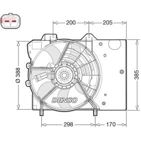 Kühlerlüfter DER21024 von DENSO günstig für 145,11 € online kaufen