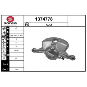 Comprar Pinza de freno de SNRA 1374778 a bajo precio de 99,08 €