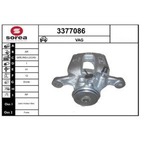Compre Pinça de travão da SERA 3377086 a um preço baixo por 269,95 €