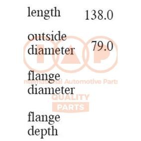 Compre Jogo de camisas dos cilindros da IAP QUALITY PARTS 103-16050S a um preço baixo por 243,72 €