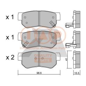 Bremsbeläge 704-07086P von IAP QUALITY PARTS günstig für 104,18 € online kaufen