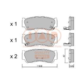 Bremsbeläge 704-07089P von IAP QUALITY PARTS günstig für 106,97 € online kaufen