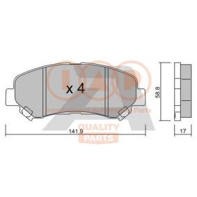Bremsbeläge 704-13102P von IAP QUALITY PARTS günstig für 101,41 € online kaufen
